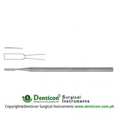 Obwegeser Osteotome For Alveolar Process Stainless Steel, 15.5 cm - 6" Blade Width 3 mm